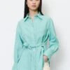 Marc O'Polo OVERSIZE - Hemdbluse - Sea Blue