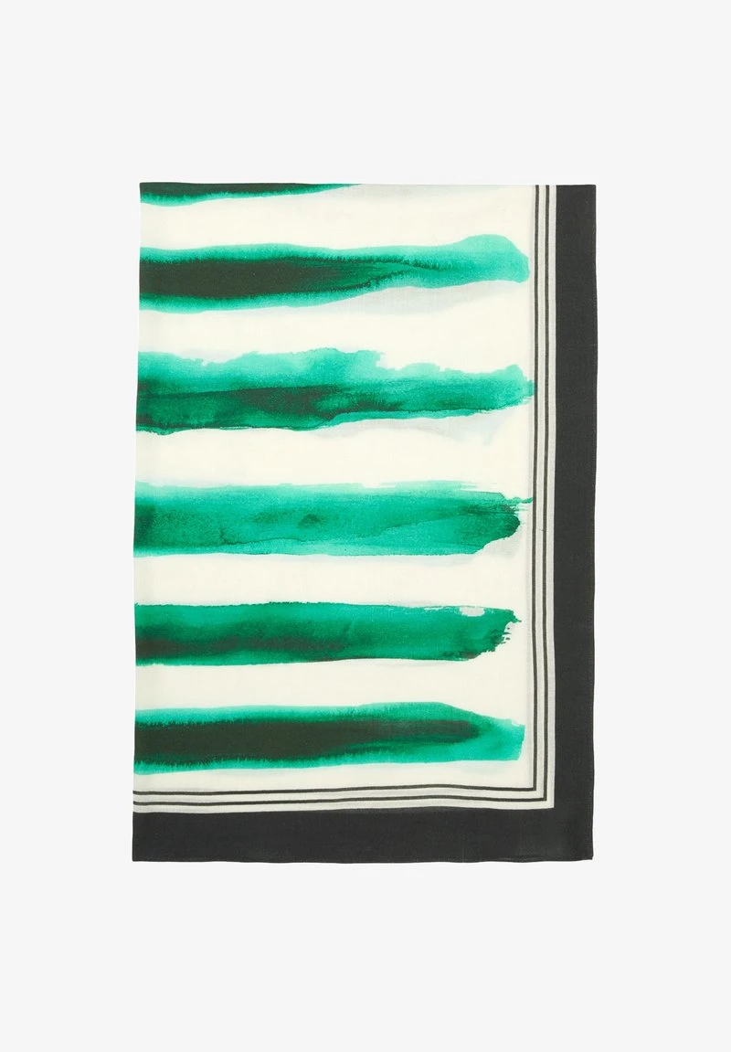 Marc O'Polo QUADRATISCHES - Tuch - Multi Vivid Green 2 Marc O'Polo QUADRATISCHES - Tuch - Multi Vivid Green – Bild 2