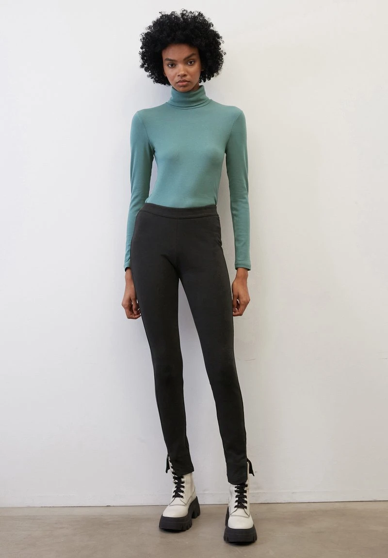 Marc O'Polo MIT HOHEM ANTEIL - Leggings - Hosen - Black 1 Marc O'Polo MIT HOHEM ANTEIL - Leggings - Hosen - Black