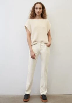 Marc O'Polo Jeans Straight Leg - Clean White Garment Dye Wash