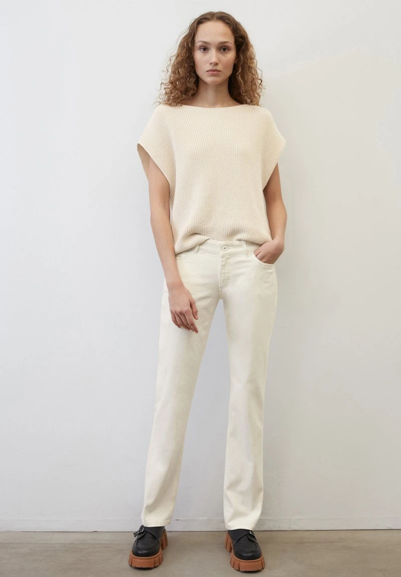 Marc O'Polo Jeans Straight Leg - Clean White Garment Dye Wash 1 Marc O'Polo Jeans Straight Leg - Clean White Garment Dye Wash