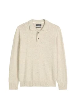 Marc O'Polo WITH BUTTONS - Long Sleeved Top - Gray Silk -Mode Familie 1da26cf03e014ad187dd70dc12ab6cdb