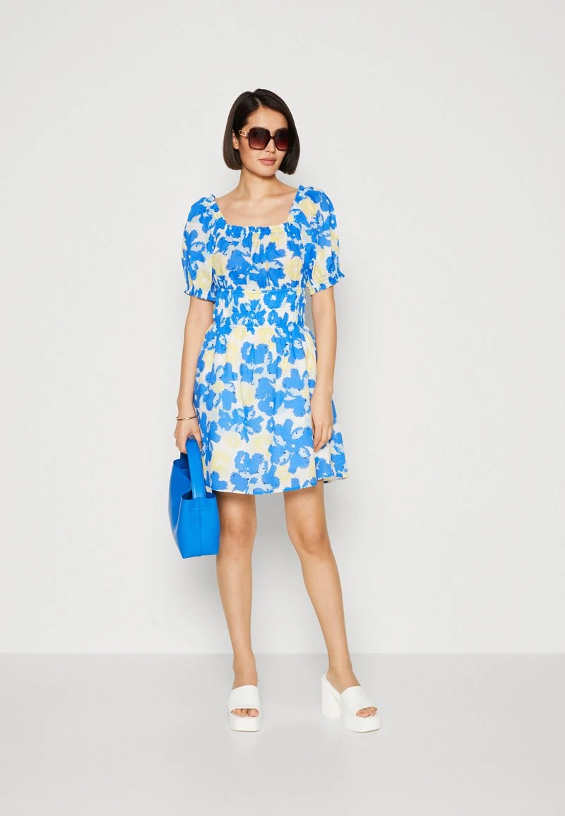 Marc O'Polo DENIM DRESS SHORT SLEEVE - Freizeitkleid - Multi / Mediterranean Blue 2 Marc O'Polo DENIM DRESS SHORT SLEEVE - Freizeitkleid - Multi / Mediterranean Blue – Bild 2