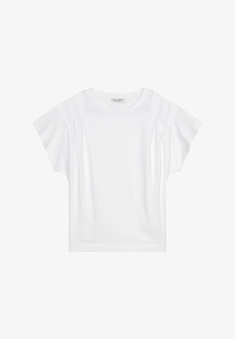 Marc O'Polo OVERCUT SLEEVE - T-Shirt Basic - White 2 Marc O'Polo OVERCUT SLEEVE - T-Shirt Basic - White – Bild 2