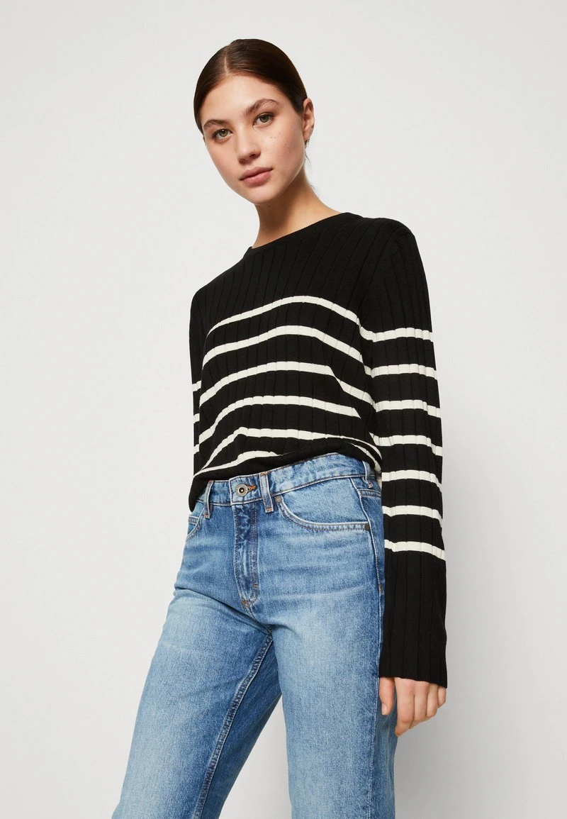 Marc O'Polo TROUSER STRAIGHT FIT CROPPED LENGTH HIGH WAIST - Jeans Straight Leg - Mid Blue 80s Wash 4 Marc O'Polo TROUSER STRAIGHT FIT CROPPED LENGTH HIGH WAIST - Jeans Straight Leg - Mid Blue 80s Wash – Bild 4