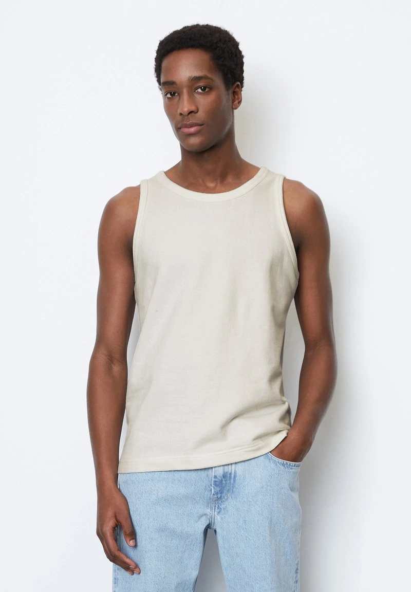 Marc O'Polo TANK SHAPED - Top - White Cotton 1 Marc O'Polo TANK SHAPED - Top - White Cotton