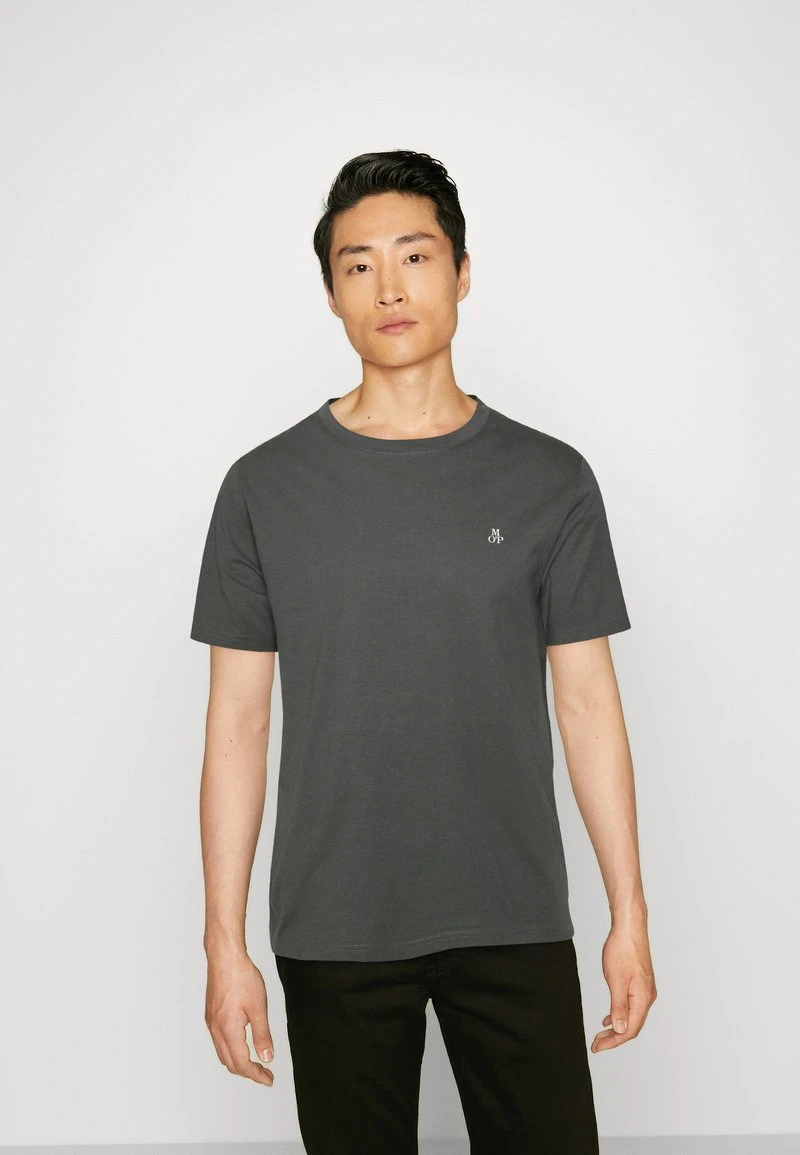 Marc O'Polo 2 PACK - T-Shirt Basic - Black/grey 2 Marc O'Polo 2 PACK - T-Shirt Basic - Black/grey – Bild 2