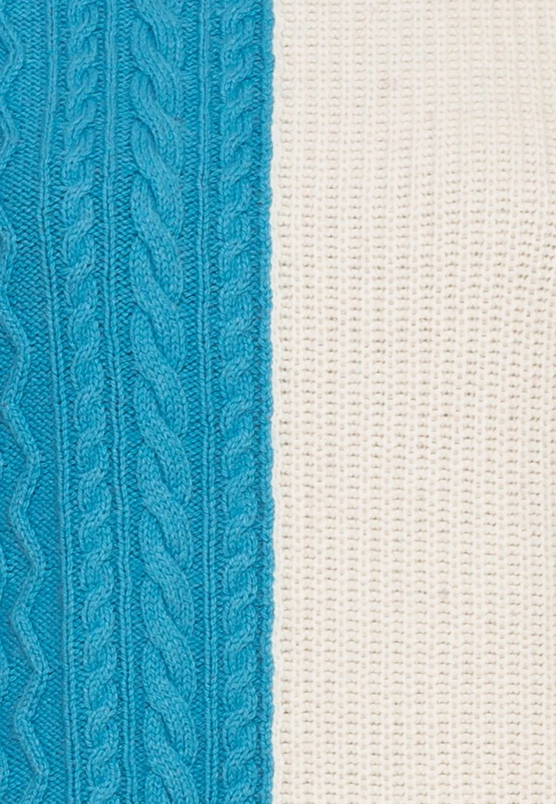 Marc O'Polo DENIM CABLE - Strickpullover - Multi Clear Blue Sky 3 Marc O'Polo DENIM CABLE - Strickpullover - Multi Clear Blue Sky – Bild 3