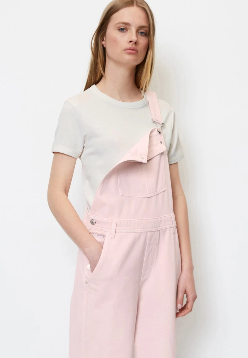 Marc O'Polo DENIM Latzhose - Multi Vintage Pale Pink 4 Marc O'Polo DENIM Latzhose - Multi Vintage Pale Pink – Bild 4