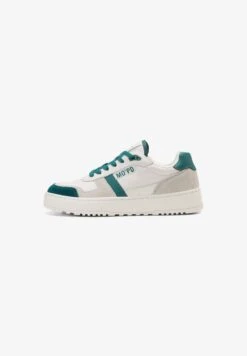 Marc O'Polo MIT FARBAKZENTEN - Sneaker Low - Offwhite Blue