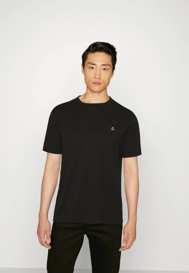 Marc O'Polo 2 PACK - T-Shirt Basic - Black/grey 4 Marc O'Polo 2 PACK - T-Shirt Basic - Black/grey – Bild 4