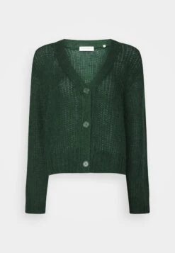 Marc O'Polo CARDIGAN LONGSLEEVE V-NECK - Strickjacke - Spring Pine