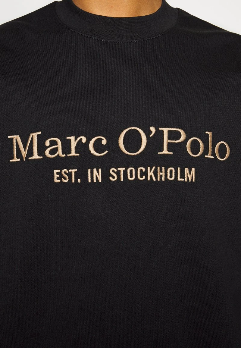 Marc O'Polo CREWNECK, EMBROIDERED ARTWORK ON CHEST - Sweatshirt - Black 6 Marc O'Polo CREWNECK, EMBROIDERED ARTWORK ON CHEST - Sweatshirt - Black – Bild 6