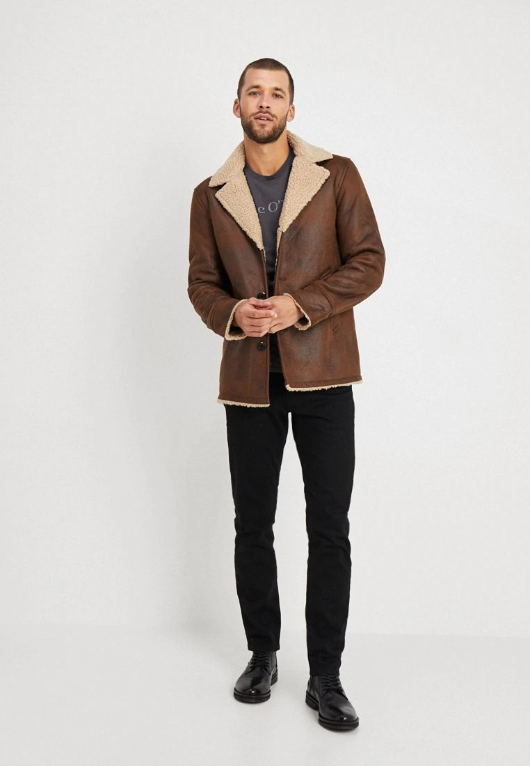 Marc O'Polo T-Shirt Print - Gray Pinstripe 2 Marc O'Polo T-Shirt Print - Gray Pinstripe – Bild 2