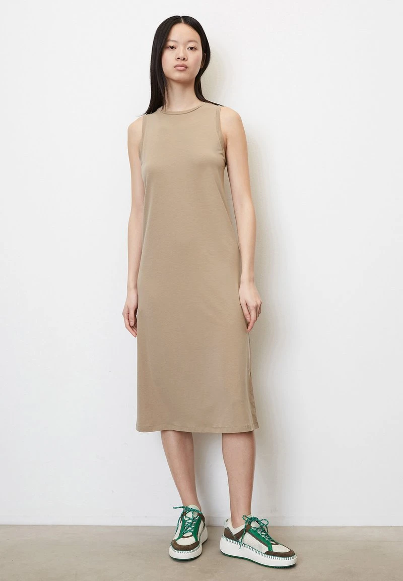 Marc O'Polo SLEEVE LESS EASY FIT - Jerseykleid - Dusty Earth 2 Marc O'Polo SLEEVE LESS EASY FIT - Jerseykleid - Dusty Earth – Bild 2
