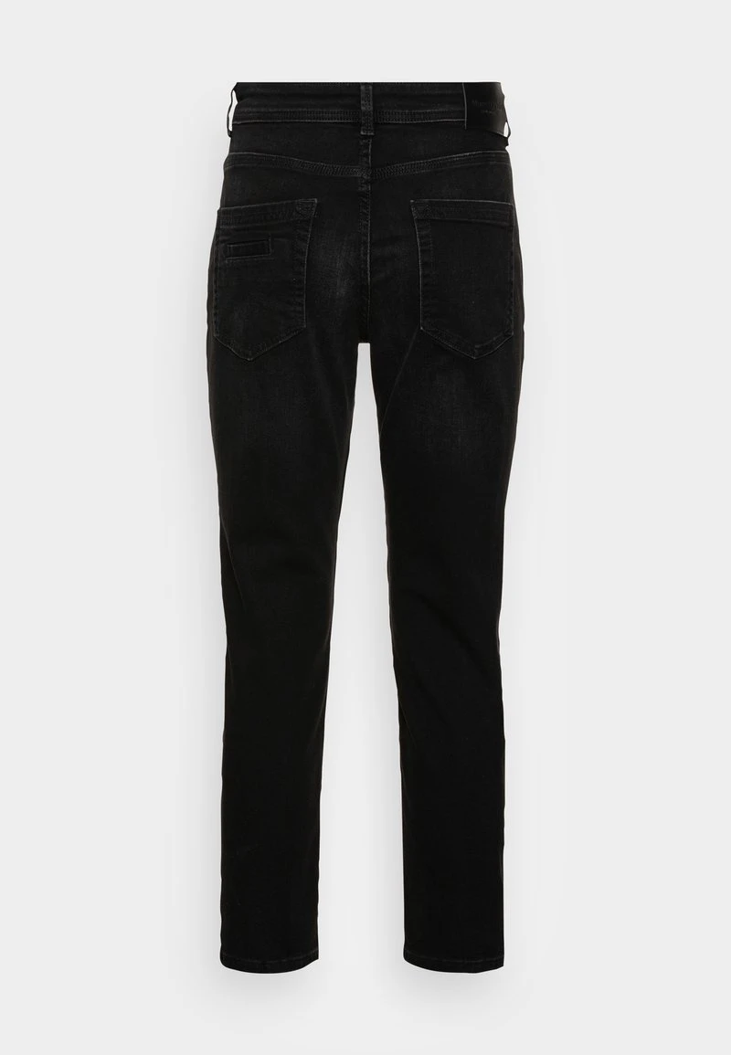 Marc O'Polo TROUSER BOYFRIEND FIT CROPPED LENGTH MID WAIST - Jeans Straight Leg - Authentic Dark Black Wash 2 Marc O'Polo TROUSER BOYFRIEND FIT CROPPED LENGTH MID WAIST - Jeans Straight Leg - Authentic Dark Black Wash – Bild 2