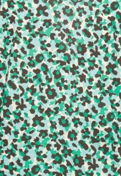 Marc O'Polo DEEP V NECK VOLUME SLEEVE ELASTIC HEM PRINTED - Bluse - Green 10 Marc O'Polo DEEP V NECK VOLUME SLEEVE ELASTIC HEM PRINTED - Bluse - Green -Mode Familie 27b5a8e310b24cae91798188a0f137a3