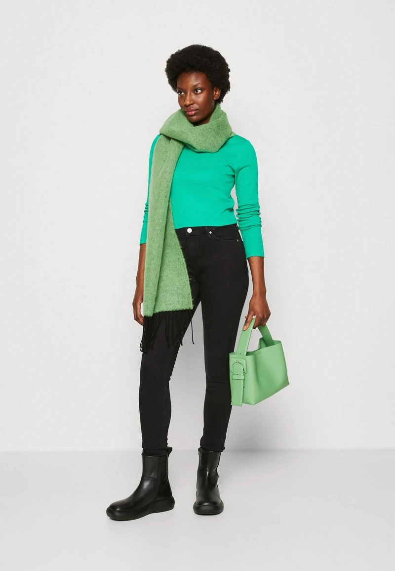 Marc O'Polo DENIM LONG SLEEVE STAND UP COLLAR SLIM FIT CROPPED - Langarmshirt - Neptune 2 Marc O'Polo DENIM LONG SLEEVE STAND UP COLLAR SLIM FIT CROPPED - Langarmshirt - Neptune – Bild 2