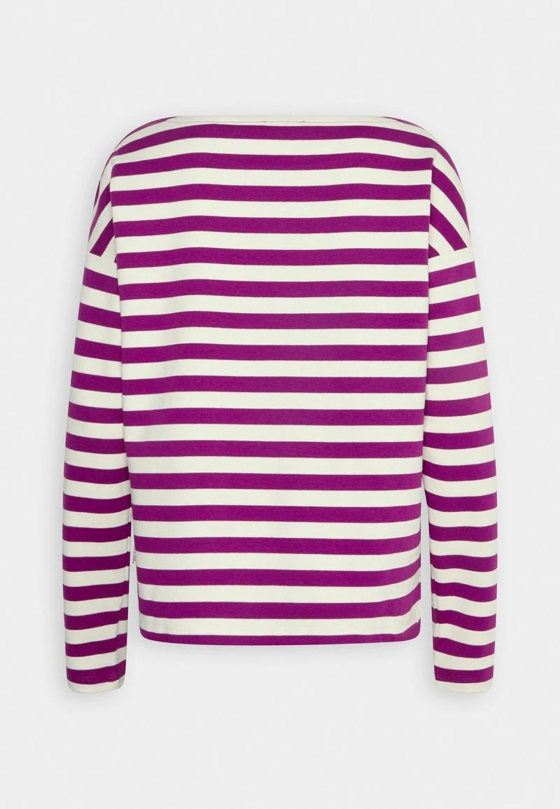 Marc O'Polo LONG SLEEVE ROUND NECK - Langarmshirt - Multi/purple Berry 2 Marc O'Polo LONG SLEEVE ROUND NECK - Langarmshirt - Multi/purple Berry – Bild 2