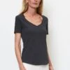 Marc O'Polo V-NECK REGULAR - T-Shirt Basic - Deep Blue Sea