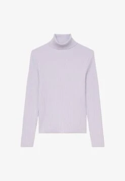 Marc O'Polo DENIM TURTLENECK SLIM FIT - Strickpullover - Sugared Almond