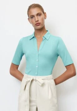 Marc O'Polo KURZARM - Hemdbluse - Sea Blue