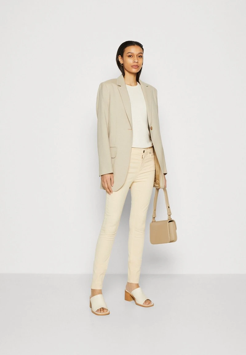 Marc O'Polo 5 POCKET HIGH WAIST SKINNY FIT REGULAR LENGTH - Stoffhose - Natural Sand 2 Marc O'Polo 5 POCKET HIGH WAIST SKINNY FIT REGULAR LENGTH - Stoffhose - Natural Sand – Bild 2