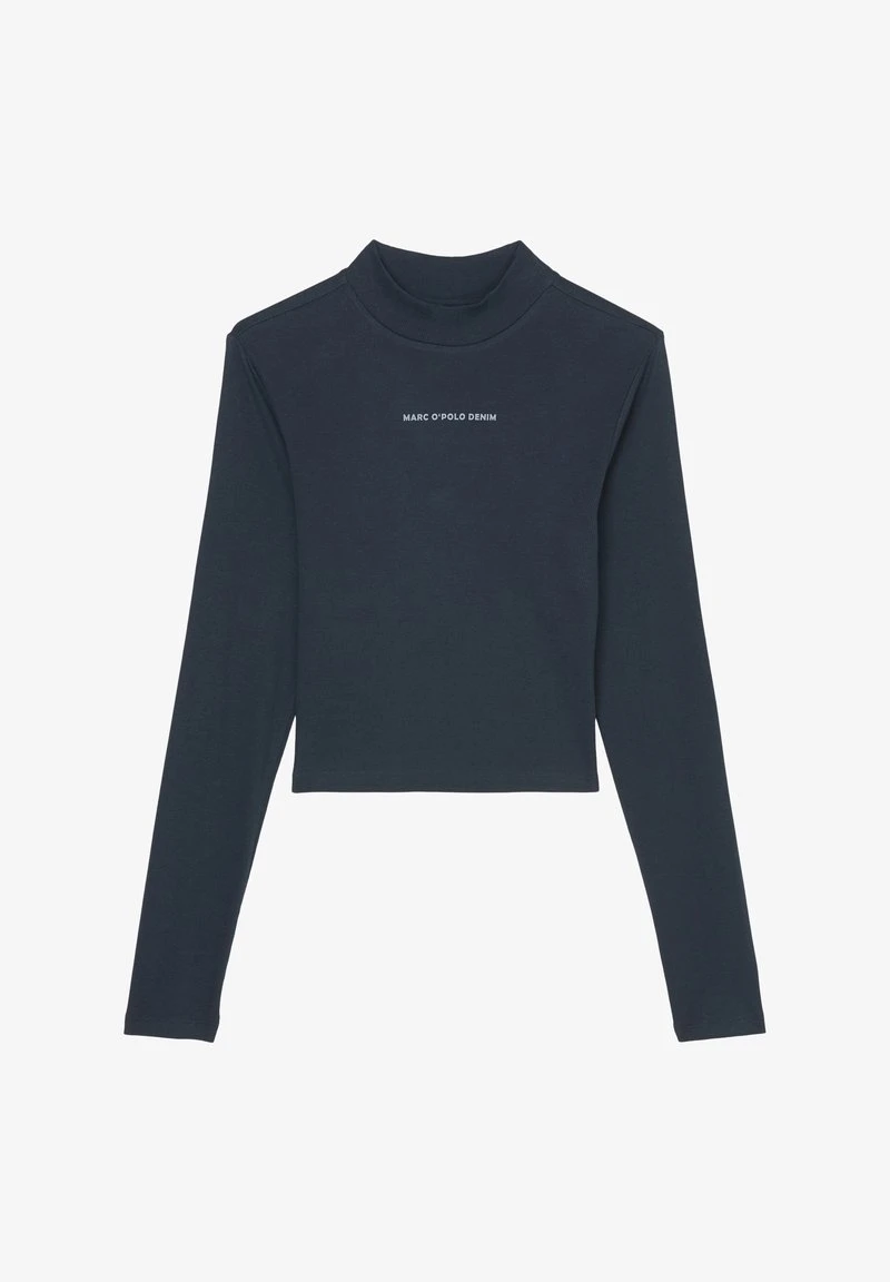 Marc O'Polo DENIM LONG SLEEVE STAND UP COLLAR SLIM FIT CROPPED - Langarmshirt - Crystal Seas 6 Marc O'Polo DENIM LONG SLEEVE STAND UP COLLAR SLIM FIT CROPPED - Langarmshirt - Crystal Seas – Bild 6