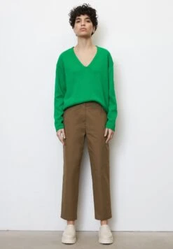 Marc O'Polo V-NECK - Strickpullover - Vivid Green 10 Marc O'Polo V-NECK - Strickpullover - Vivid Green -Mode Familie 2c6a079921bd49c6a3d1503046e3c710