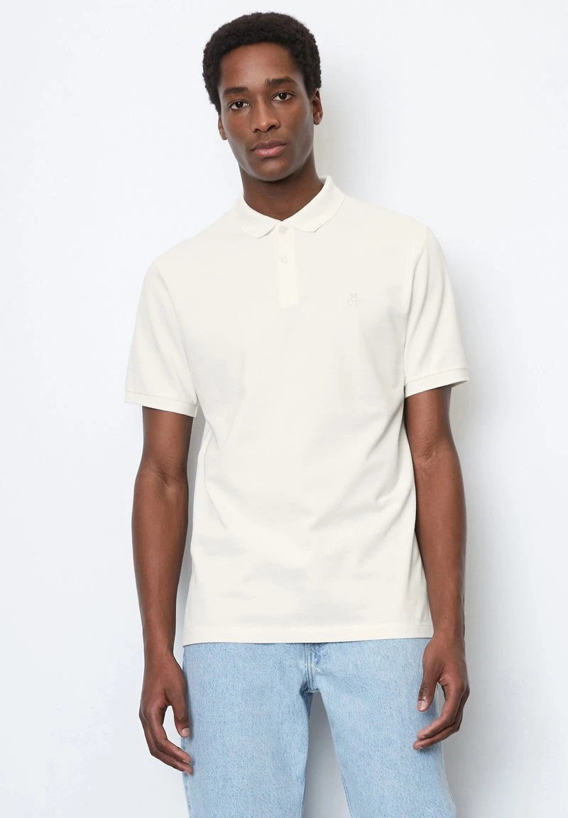 Marc O'Polo KURZARM REGULAR - Poloshirt - White Cotton 1 Marc O'Polo KURZARM REGULAR - Poloshirt - White Cotton