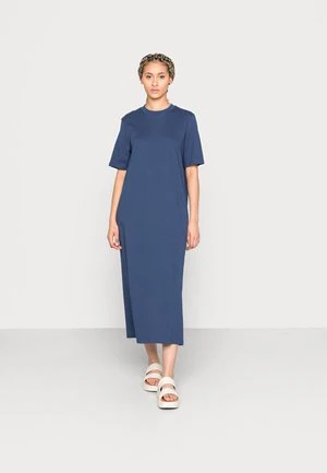 Marc O'Polo DENIM SHORTSLEEVE ROUNDNECK SLITS AT SIDESEAMS - Strickkleid - Cream Gold 5 Marc O'Polo DENIM SHORTSLEEVE ROUNDNECK SLITS AT SIDESEAMS - Strickkleid - Cream Gold – Bild 5