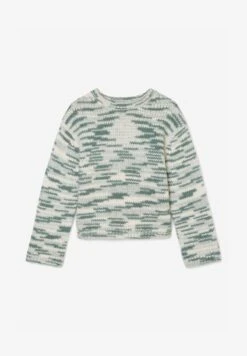 Marc O'Polo LONGSLEEVE STAND UP COLLAR SPACE - Strickpullover - Multi/lake Green 11 Marc O'Polo LONGSLEEVE STAND UP COLLAR SPACE - Strickpullover - Multi/lake Green -Mode Familie 2e8ff83a0ed0496593140f4387d2027a
