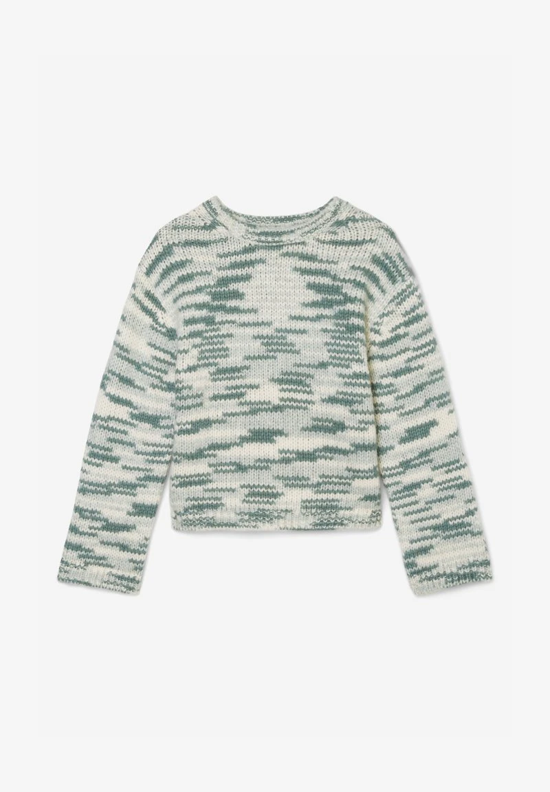 Marc O'Polo LONGSLEEVE STAND UP COLLAR SPACE - Strickpullover - Multi/lake Green 6 Marc O'Polo LONGSLEEVE STAND UP COLLAR SPACE - Strickpullover - Multi/lake Green – Bild 6