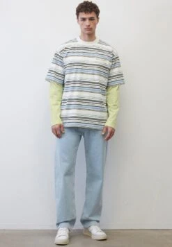 Marc O'Polo DENIM HEAVY AUS REINER - T-Shirt Print - Multi Egg White -Mode Familie 2ec5b35fc73d42c1a316ea5cc3fbaa44