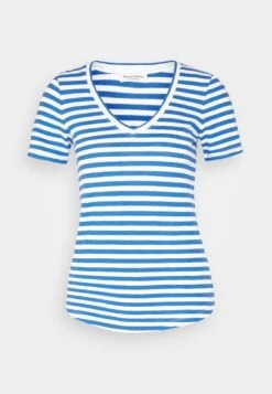 Marc O'Polo SHORT SLEEVE V NECK - T-Shirt Print - Multi/summer Sky -Mode Familie 2ec69c8864a84758bc359fc1c1a88285