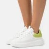 Marc O'Polo MOD SVEA - Sneaker Low - White/lime Green