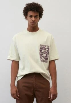 Marc O'Polo DENIM OVERSIZED IN HEAVY QUAL - T-Shirt Print - Lilac Shadow -Mode Familie 2feb2556b6d947509abde07bb04b9611