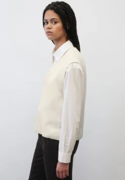 Marc O'Polo DENIM REGULAR - Strickpullover - Scandinavian White -Mode Familie 30c3c3393be04d2a8f9f7678a50d018d