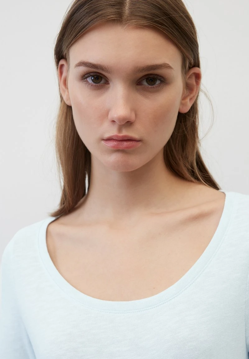 Marc O'Polo HEAVY SLUB LONGSLEEVE - Langarmshirt - Spring Sky 3 Marc O'Polo HEAVY SLUB LONGSLEEVE - Langarmshirt - Spring Sky – Bild 3