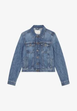 Marc O'Polo KLASSISCHE REGULAR AUS ORGANIC - Jeansjacke - Vintage Mid Blue Wash 11 Marc O'Polo KLASSISCHE REGULAR AUS ORGANIC - Jeansjacke - Vintage Mid Blue Wash -Mode Familie 3146912a150c439eb5fbdd217af07d45