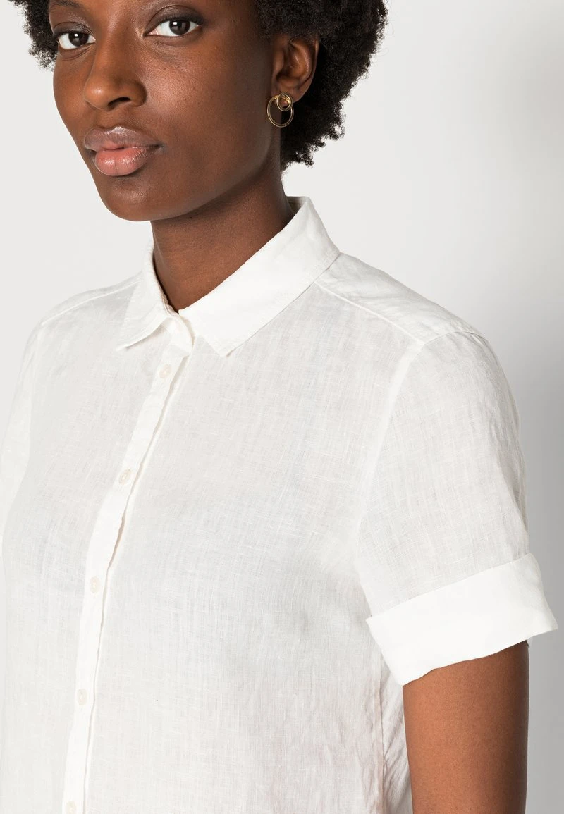 Marc O'Polo KENT COLLAR SHORT SLEEVED STYLE PATCHED - Hemdbluse - Salty White 5 Marc O'Polo KENT COLLAR SHORT SLEEVED STYLE PATCHED - Hemdbluse - Salty White – Bild 5