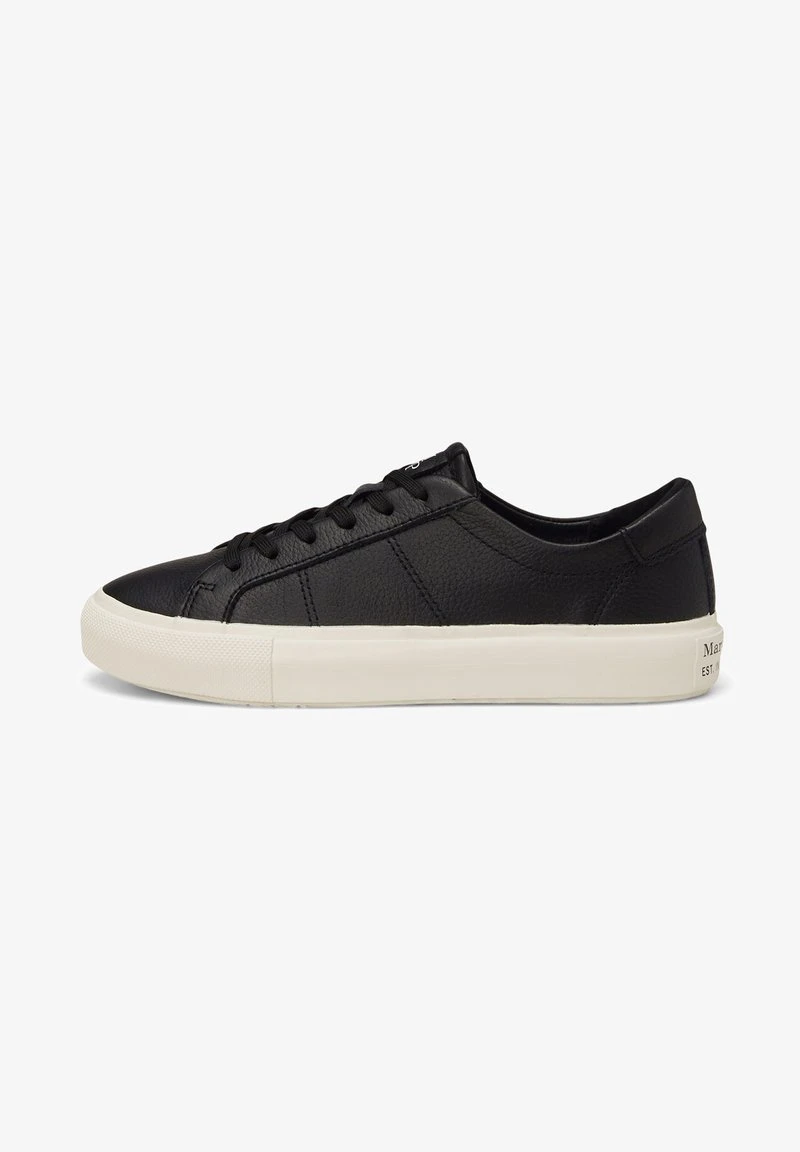 Marc O'Polo COURT GETROMMELTEM - Sneaker Low - Black 1 Marc O'Polo COURT GETROMMELTEM - Sneaker Low - Black