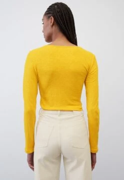 Marc O'Polo MIT RUNDEM AUSSCHNITT - Langarmshirt - Morning Sun 8 Marc O'Polo MIT RUNDEM AUSSCHNITT - Langarmshirt - Morning Sun -Mode Familie 31b2aa57bcc44ea49baa872d72f354a3