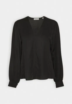 Marc O'Polo DEEP V NECK VOLUME SLEEVE - Bluse - Black -Mode Familie 31c2a55fe7dd4cf793df4d833aa9b554 1