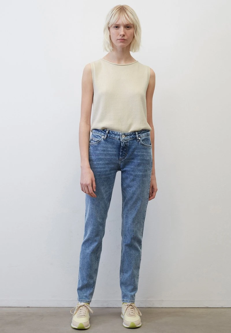 Marc O'Polo Jeans Straight Leg - Sustainable Mid Blue Salt And 1 Marc O'Polo Jeans Straight Leg - Sustainable Mid Blue Salt And