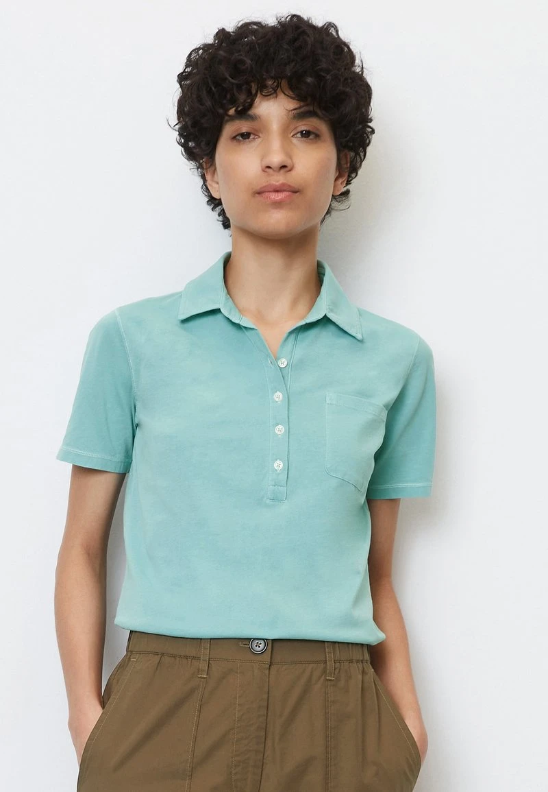 Marc O'Polo KURZARM - Poloshirt - Sea Blue 1 Marc O'Polo KURZARM - Poloshirt - Sea Blue