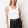 Marc O'Polo TANK AUS ORGANIC - Top - White