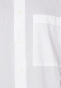 Marc O'Polo LONG SHAPE KENT COLLAR PATCHED POCKET SIDE SLITS - Hemdbluse - White 10 Marc O'Polo LONG SHAPE KENT COLLAR PATCHED POCKET SIDE SLITS - Hemdbluse - White -Mode Familie 349e3682fc554bc4bee4a5fdd5e896e9