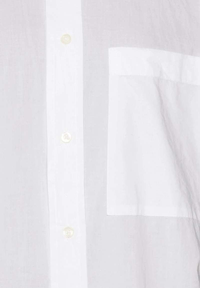 Marc O'Polo LONG SHAPE KENT COLLAR PATCHED POCKET SIDE SLITS - Hemdbluse - White 5 Marc O'Polo LONG SHAPE KENT COLLAR PATCHED POCKET SIDE SLITS - Hemdbluse - White – Bild 5