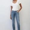Marc O'Polo MODELL ALBY AUS BIO-STRETCH-MIX - Jeans Slim Fit - Dark Blue Wash